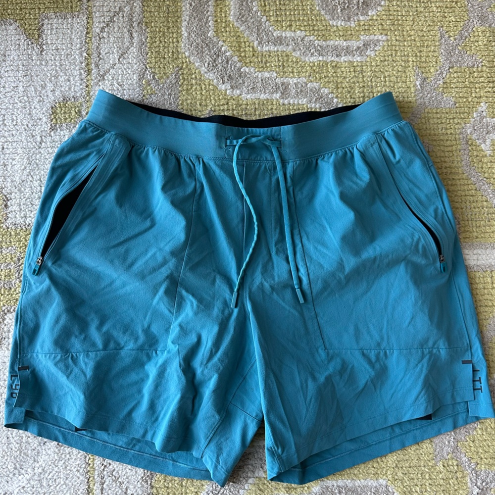 lululemon athletica Teal Athletic Shorts